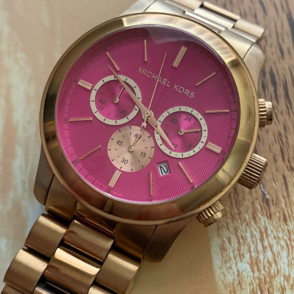 Rose Gold Michael Kors Watch